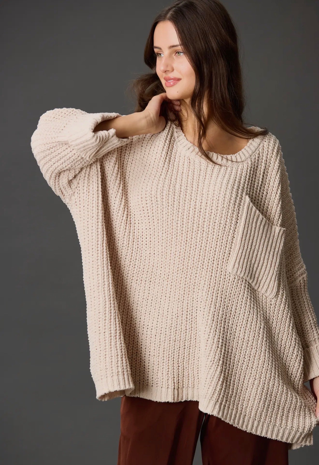 wrennie oversized sweater