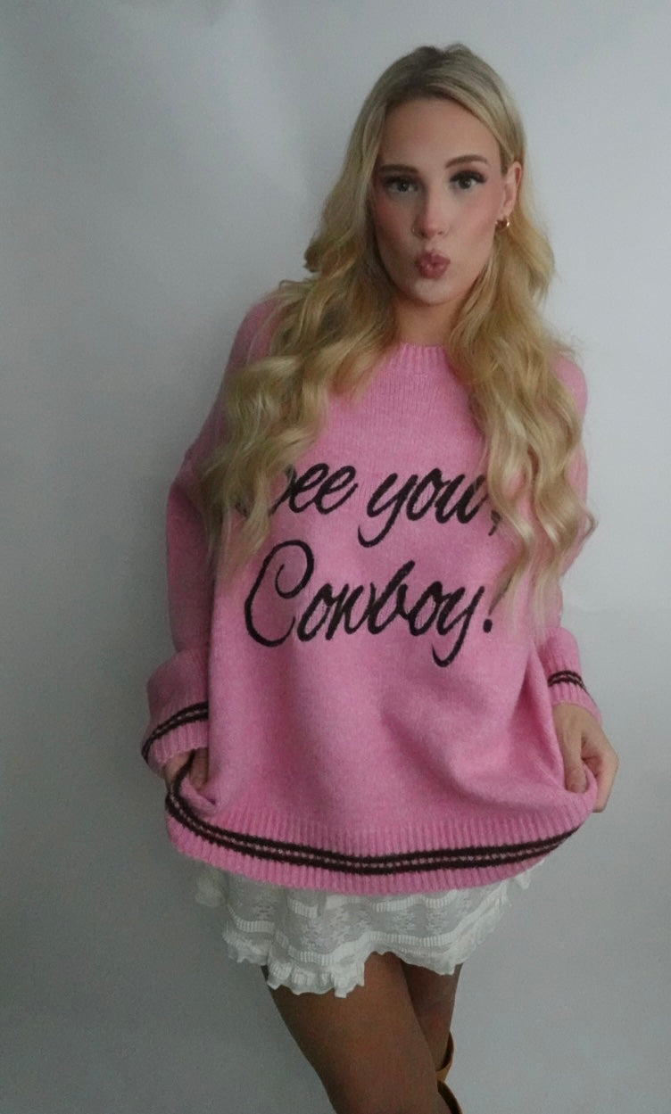 see you cowboy sweater