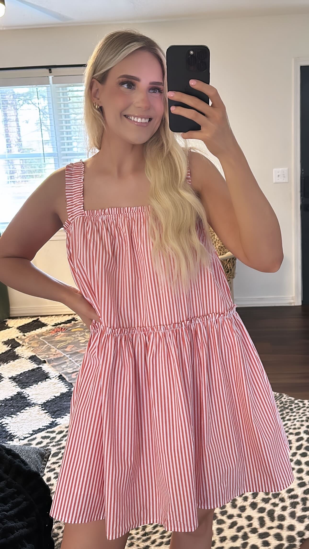 candy stripe sundress