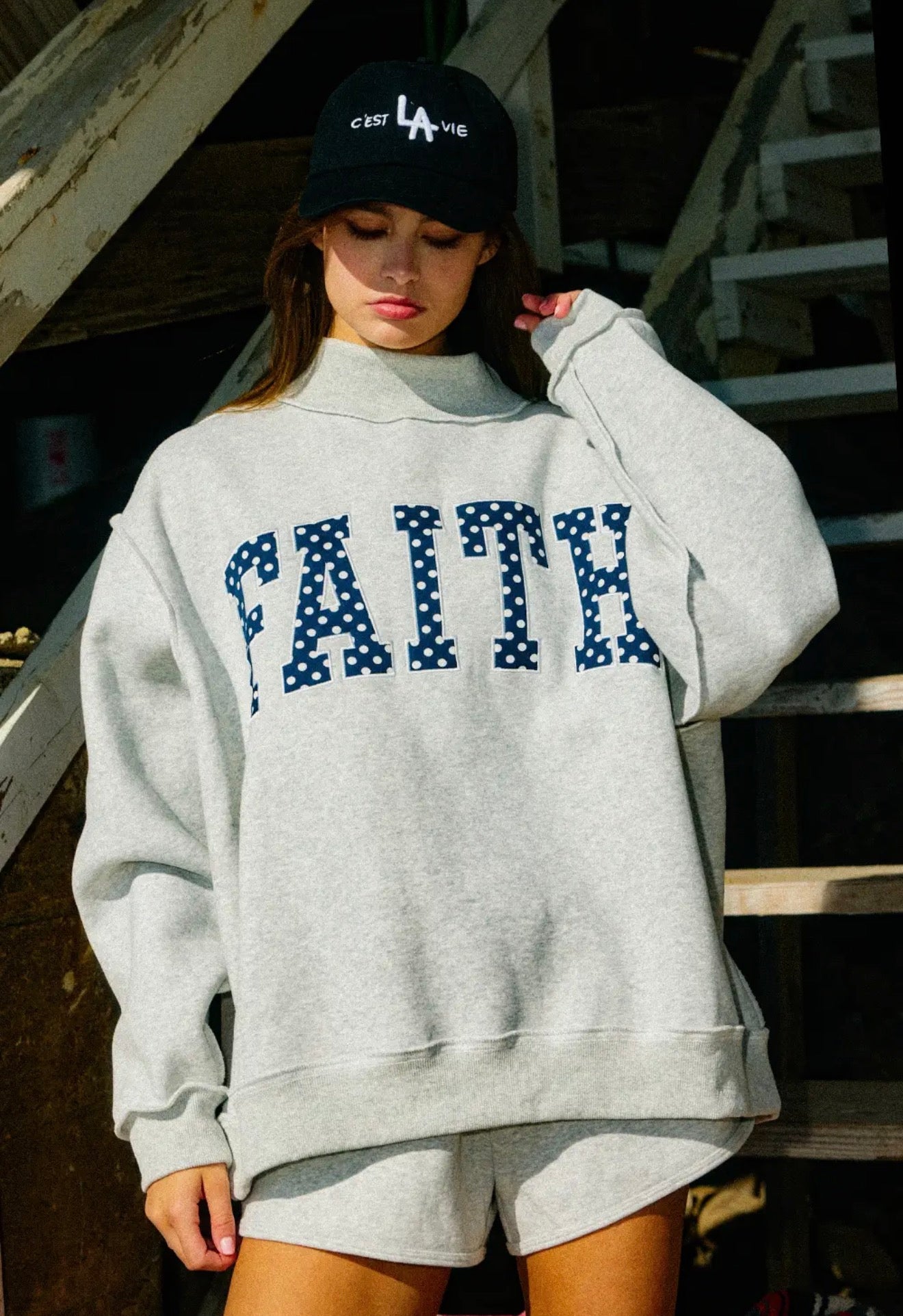 faith dottie mockneck