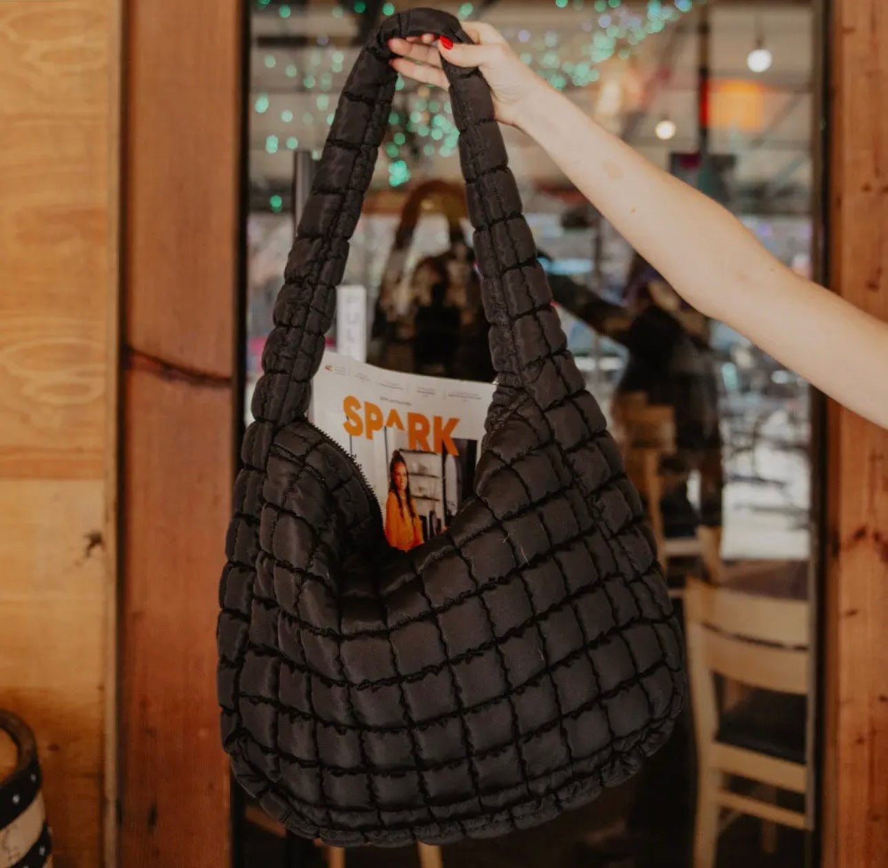 oversized quilted tote bags