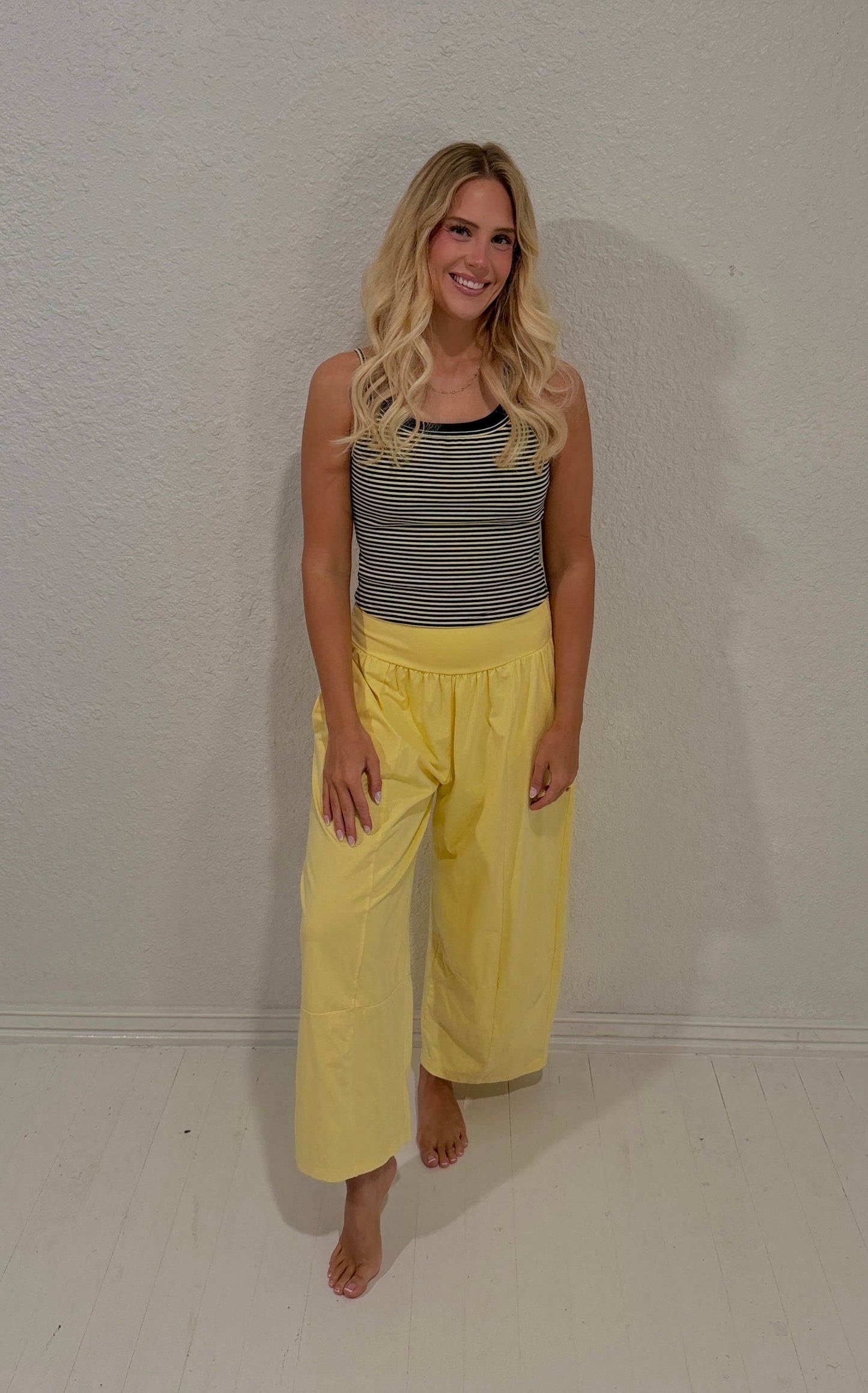 sunbeam stripe double layer  tank