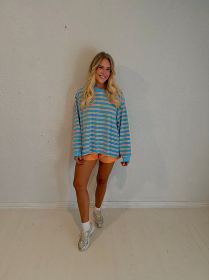 citrus twist stripe long sleeve