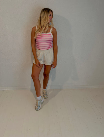 pink breeze tank top