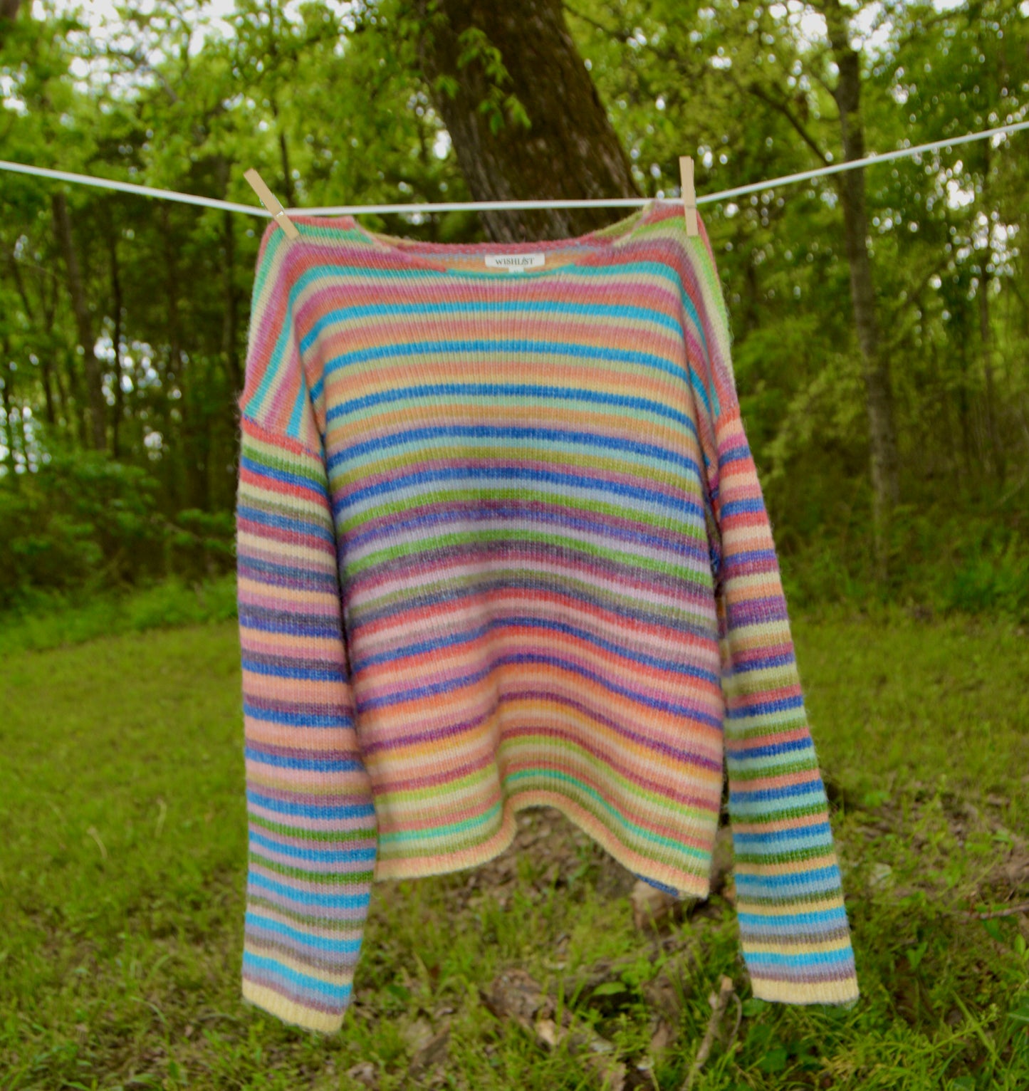 sherbet swirl sweater