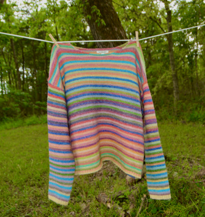 sherbet swirl sweater