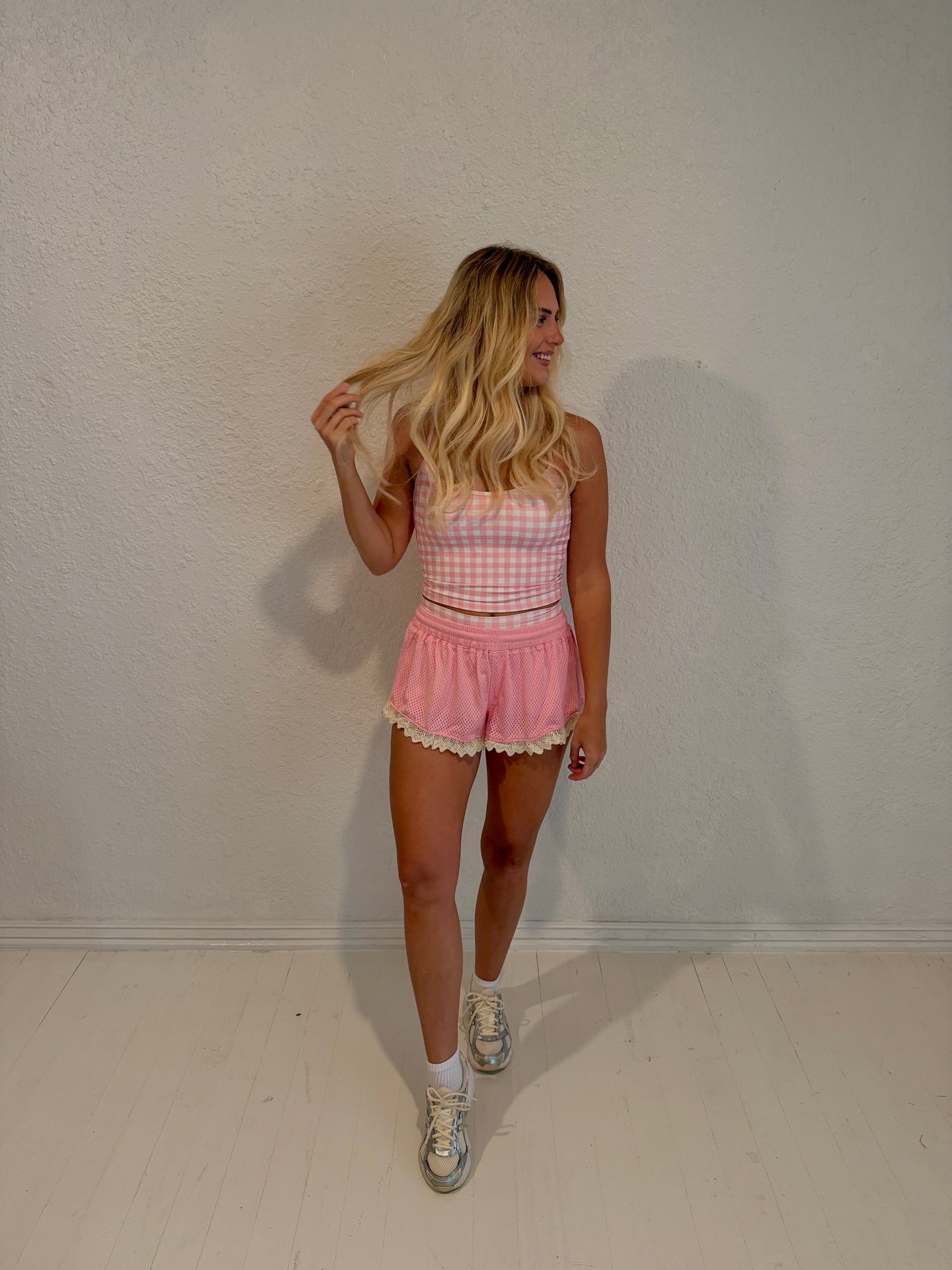 pink picnic active tank