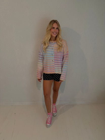 pastel sherbet cardigan