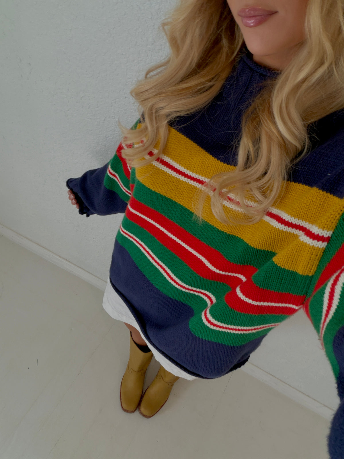 ralphie mockneck sweater