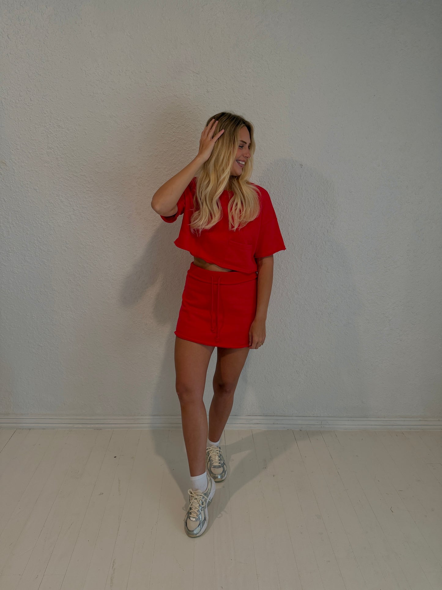 cherry on top skort set