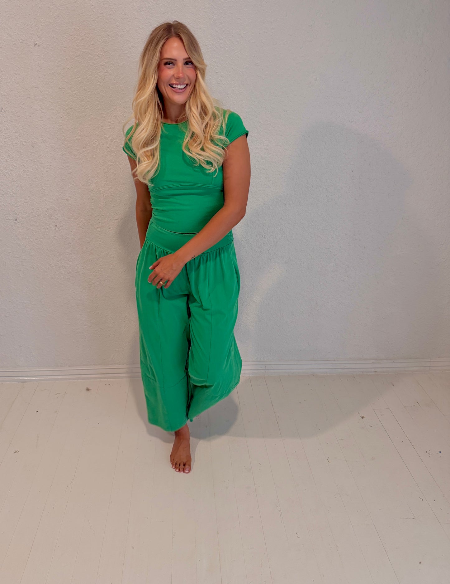 kelly green on-the-go set