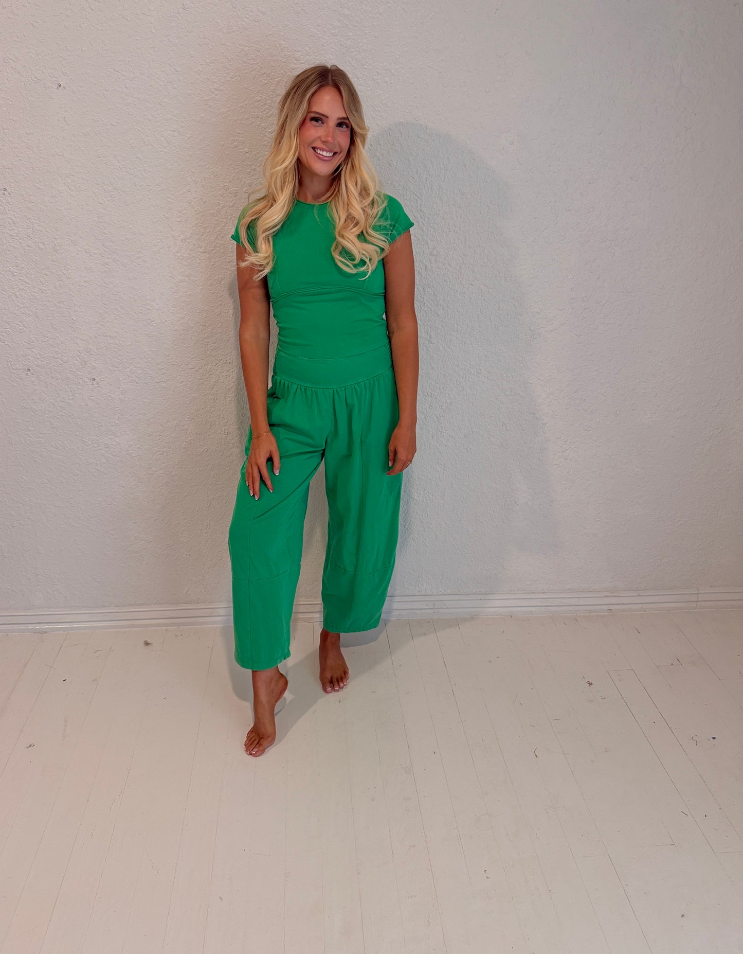 kelly green on-the-go set