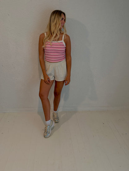 pink breeze tank top