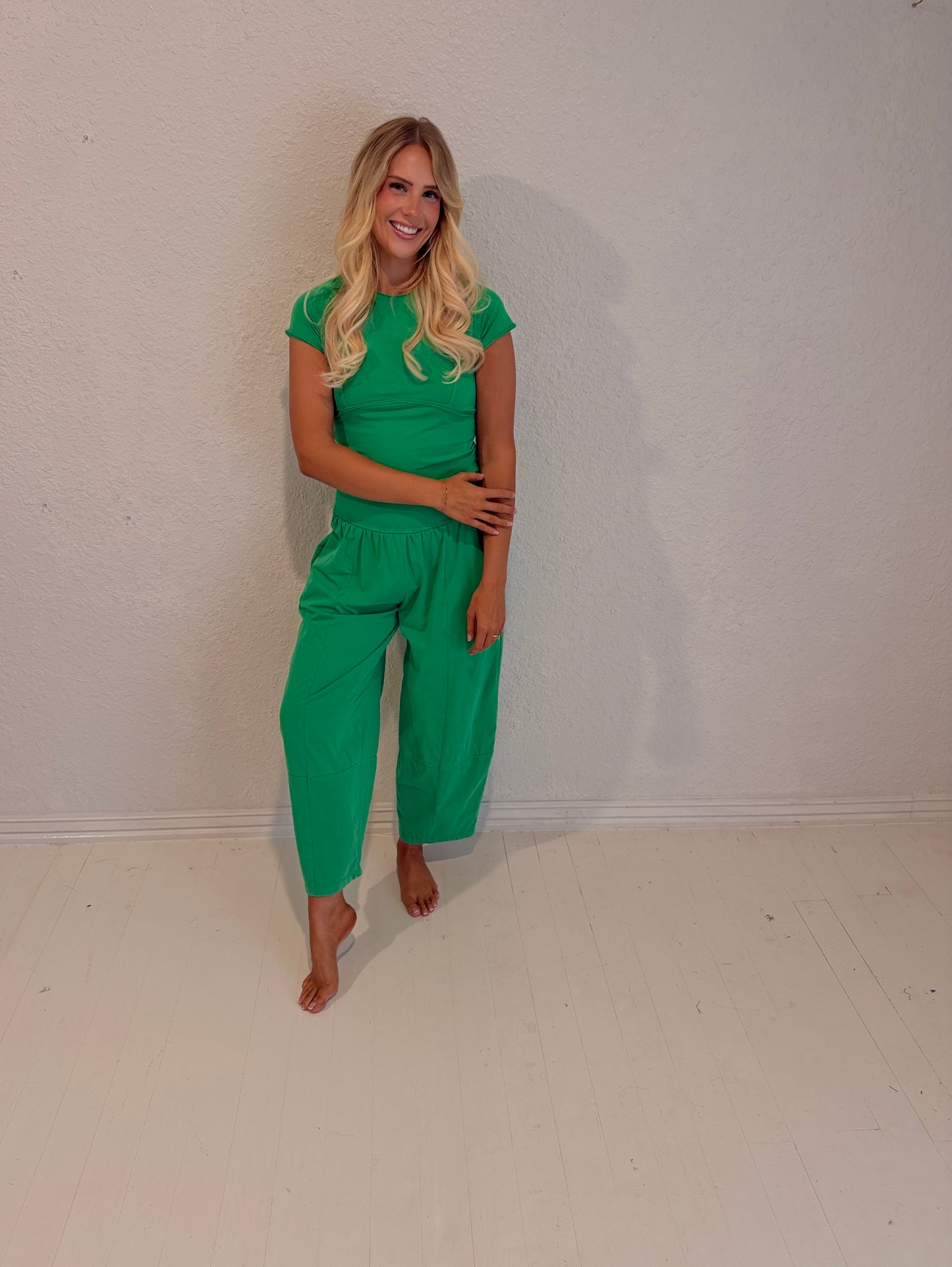 kelly green on-the-go set