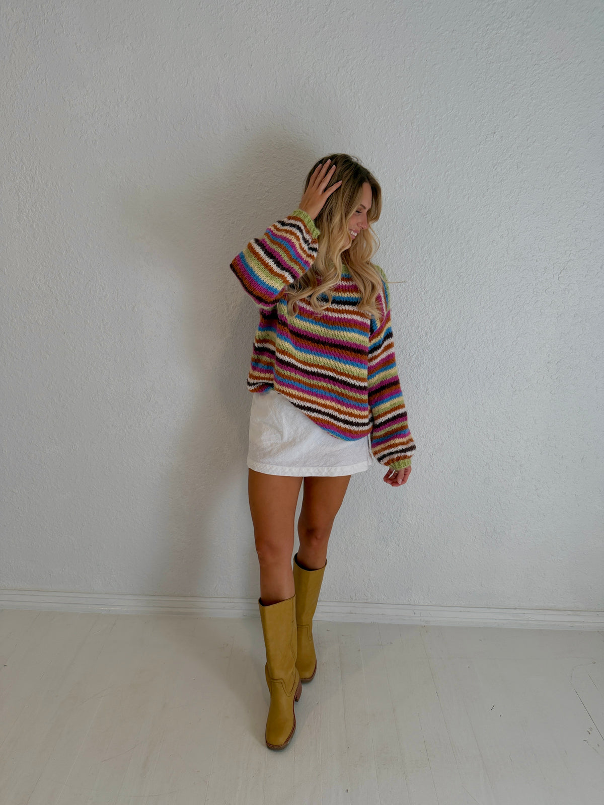 bright side stripe sweater