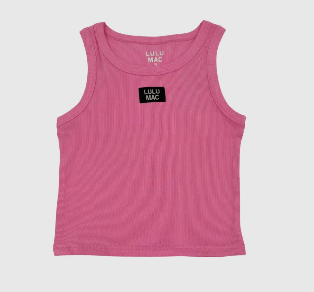 bubblegum pink tank