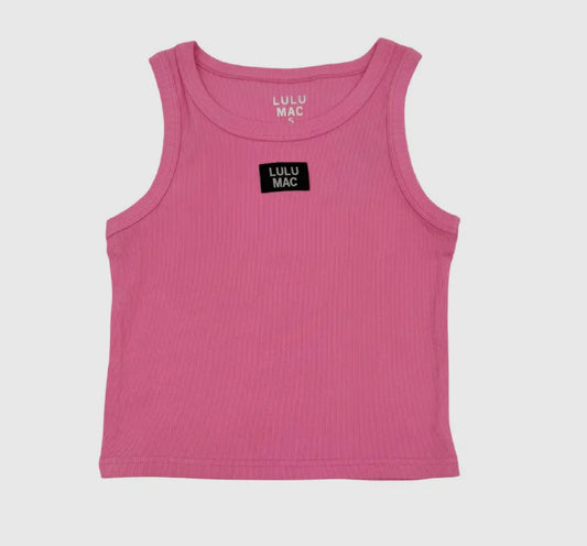 bubblegum pink tank