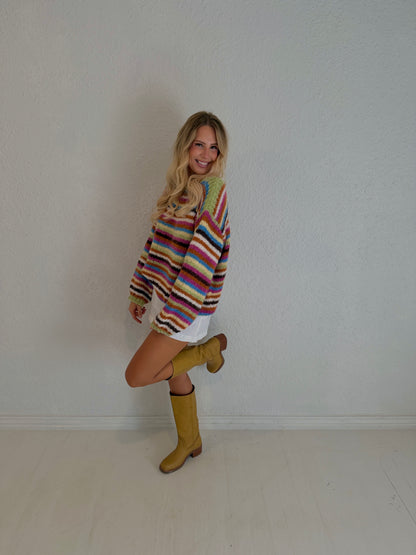 bright side stripe sweater
