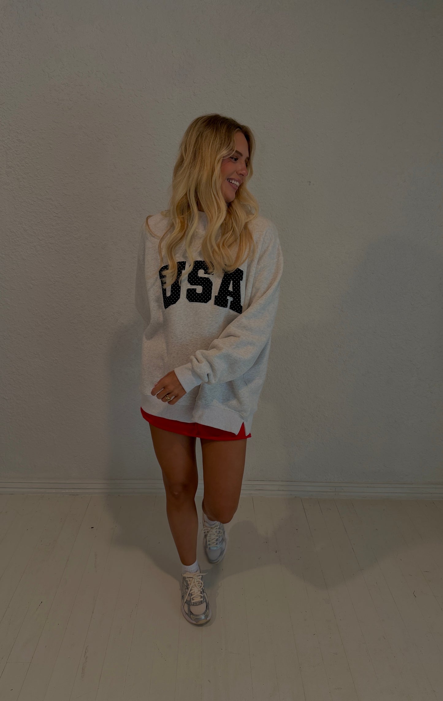 usa dottie mockneck