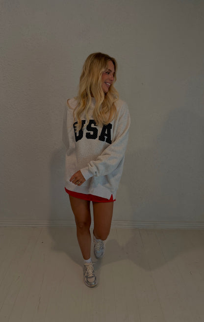 usa dottie mockneck