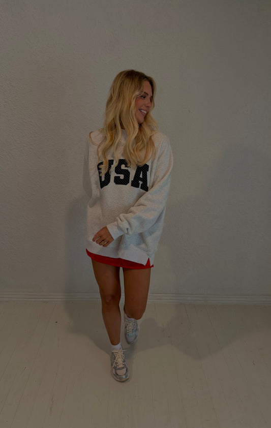 usa dottie mockneck
