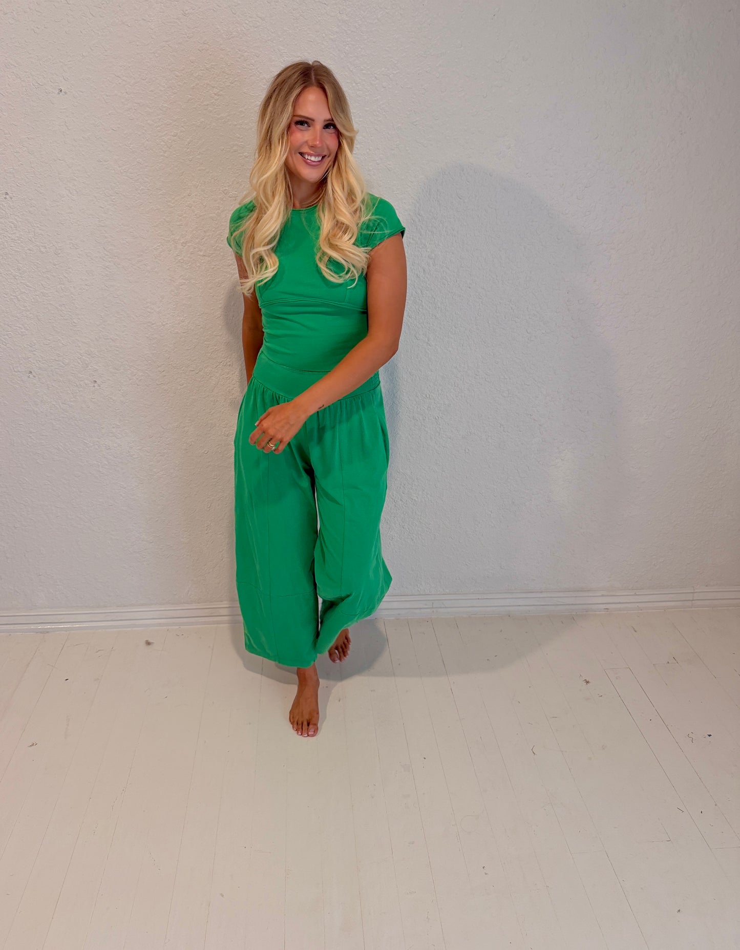 kelly green on-the-go set