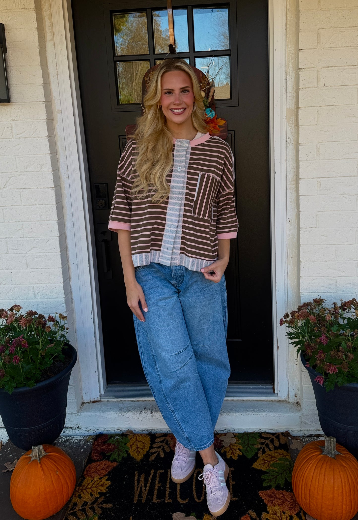 mocha blush oversized cardigan