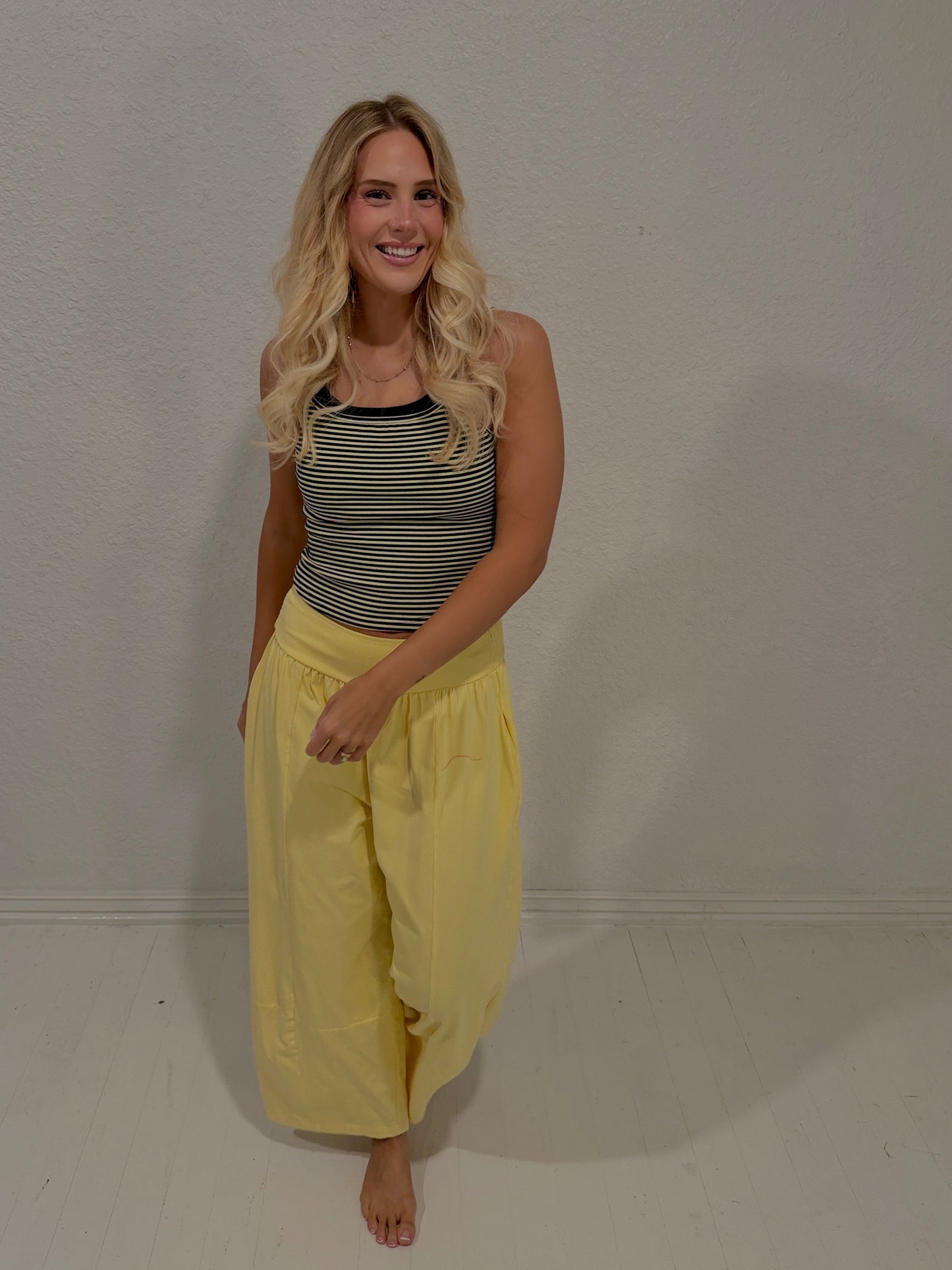 sunbeam stripe double layer  tank