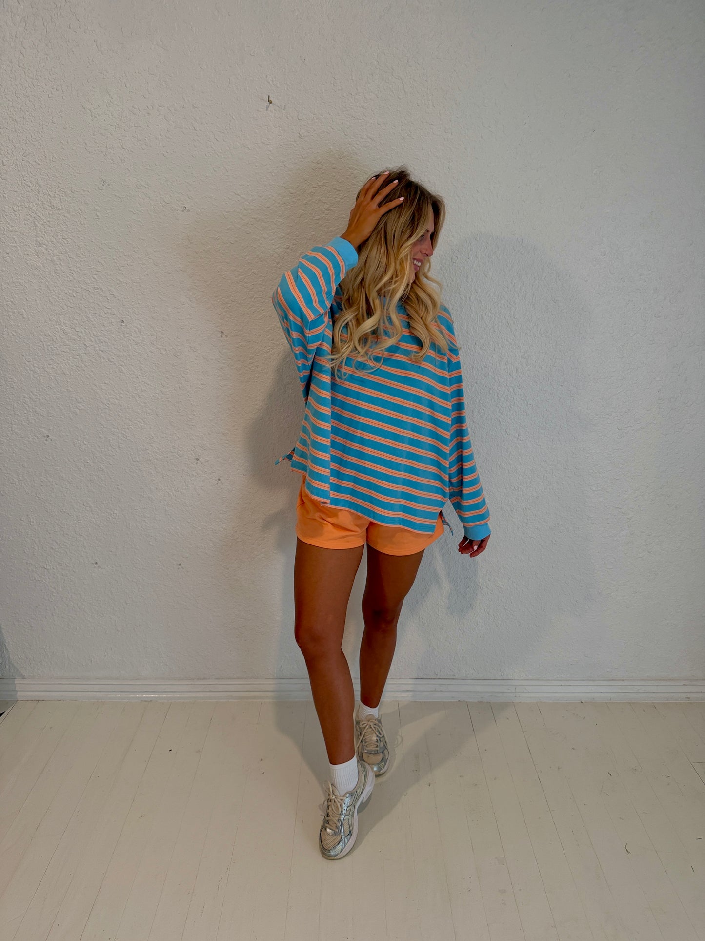 citrus twist stripe long sleeve