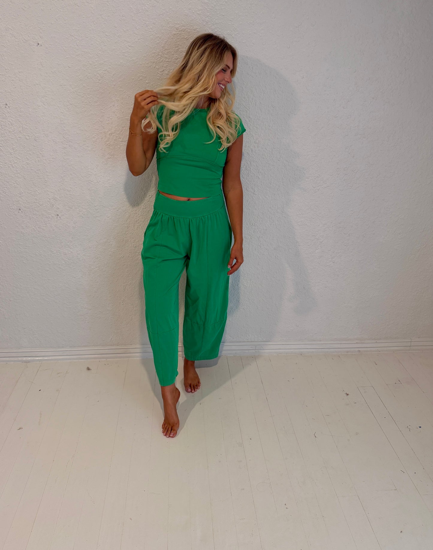 kelly green on-the-go set