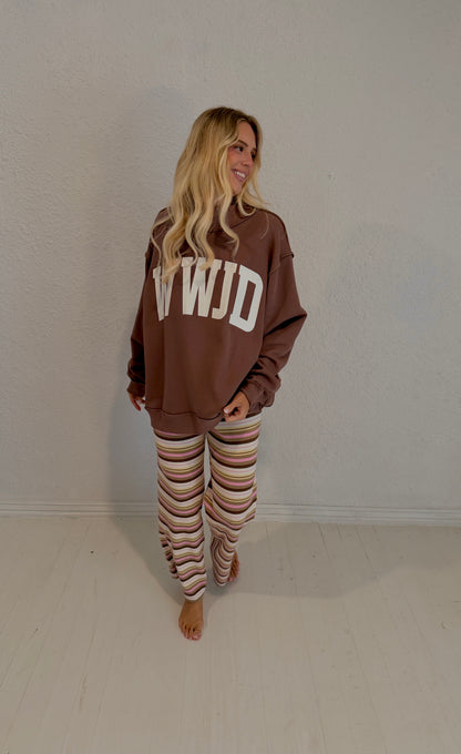 sundae stripe lounge pant