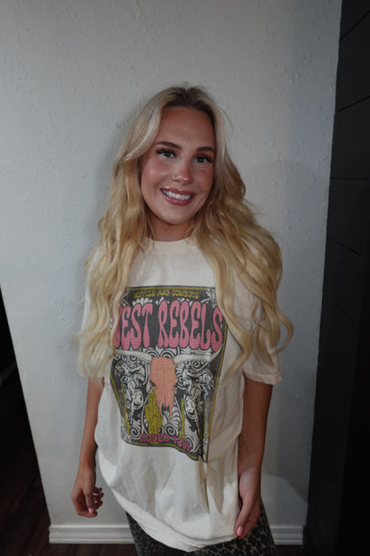 oversized west rebels vintage tee