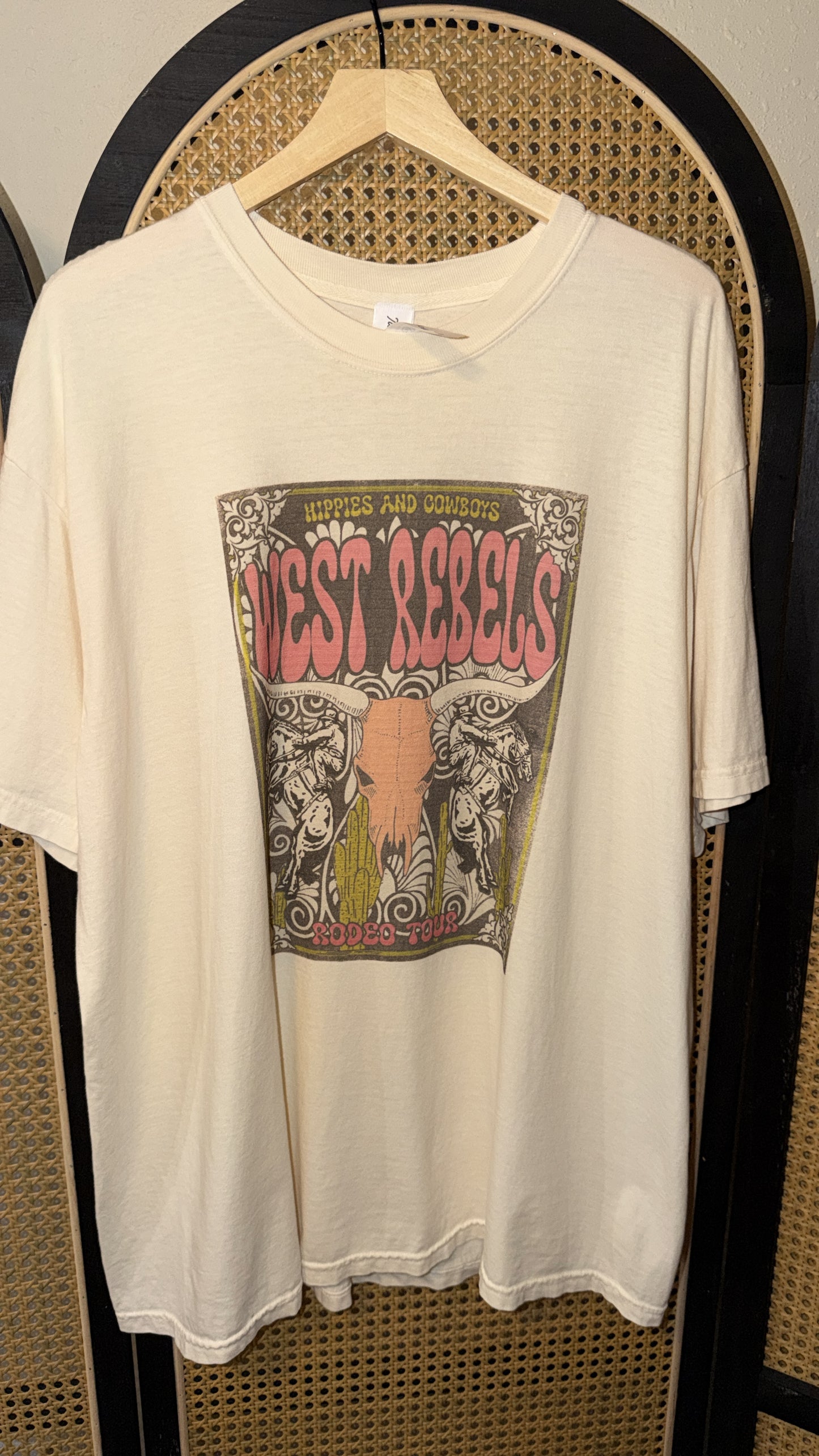 west rebels graphic tee