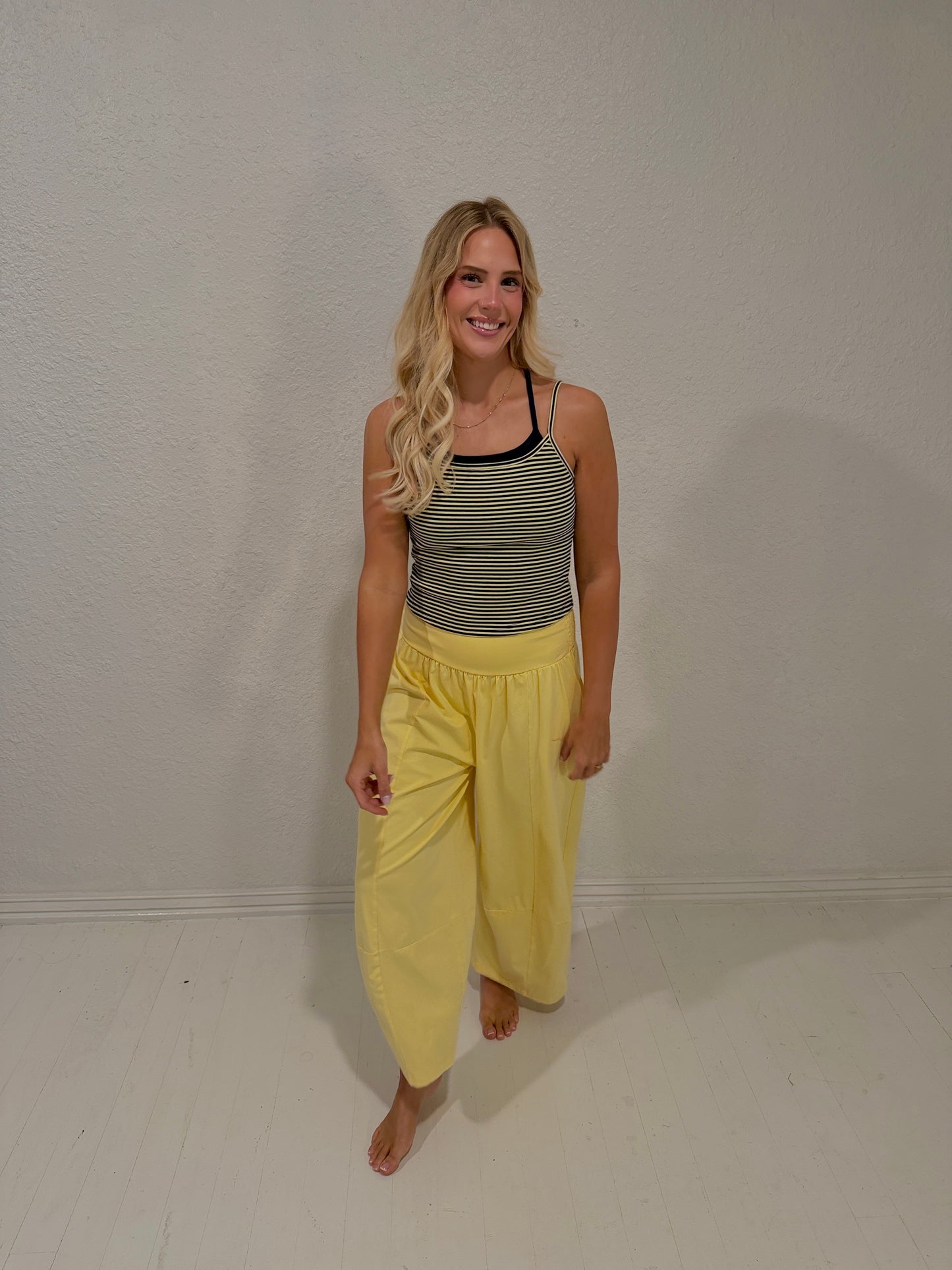 sunbeam stripe double layer  tank