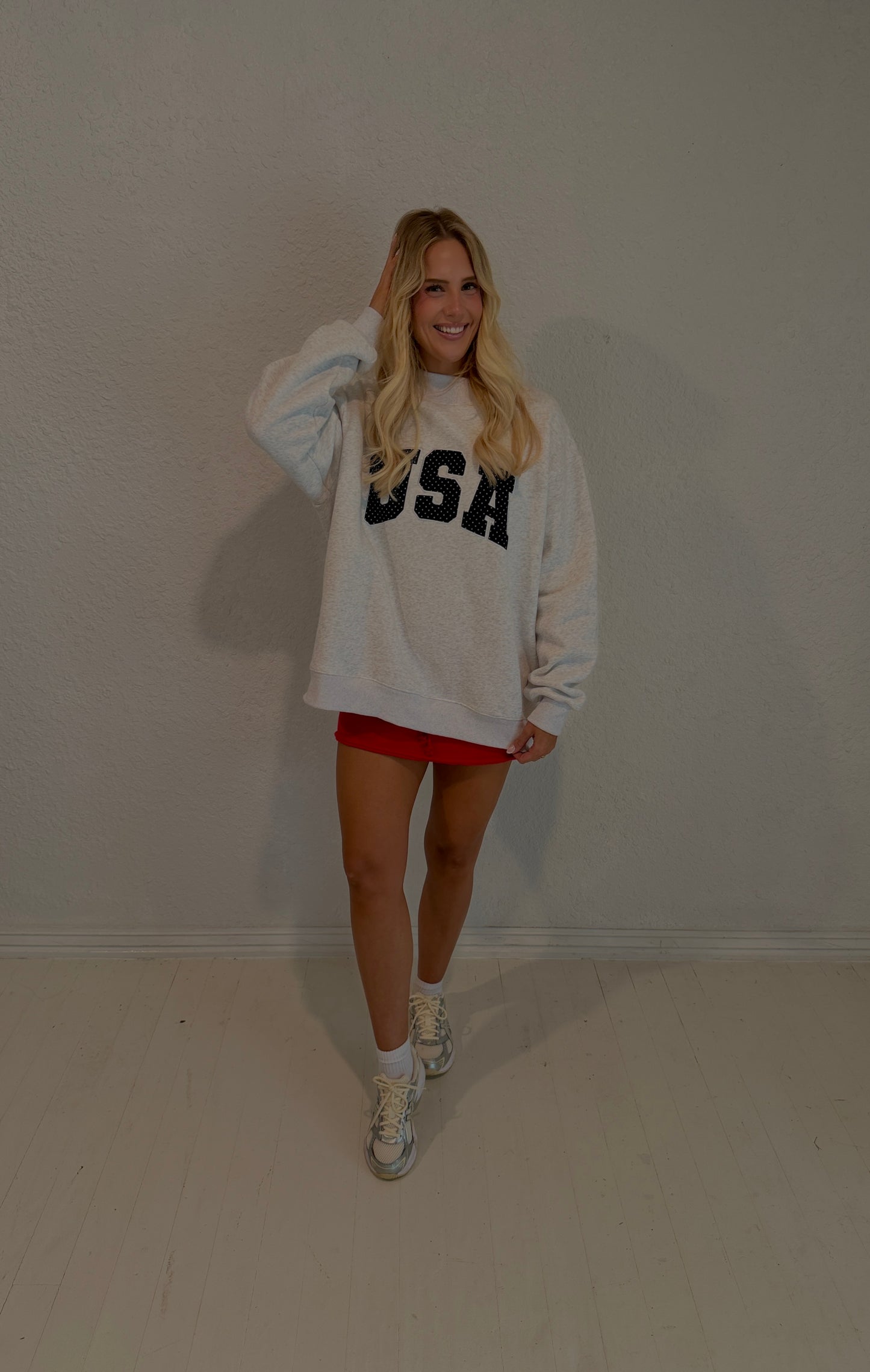 usa dottie mockneck