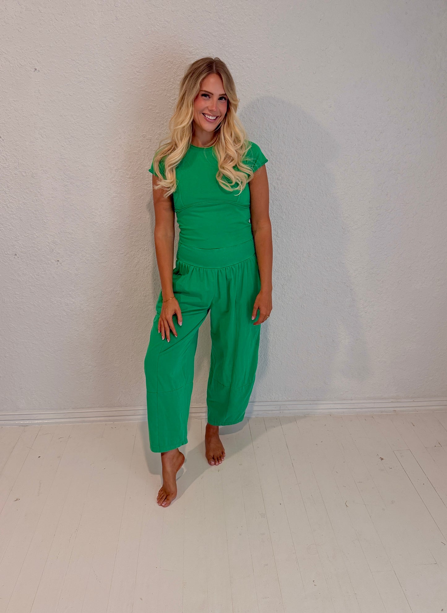 kelly green on-the-go set