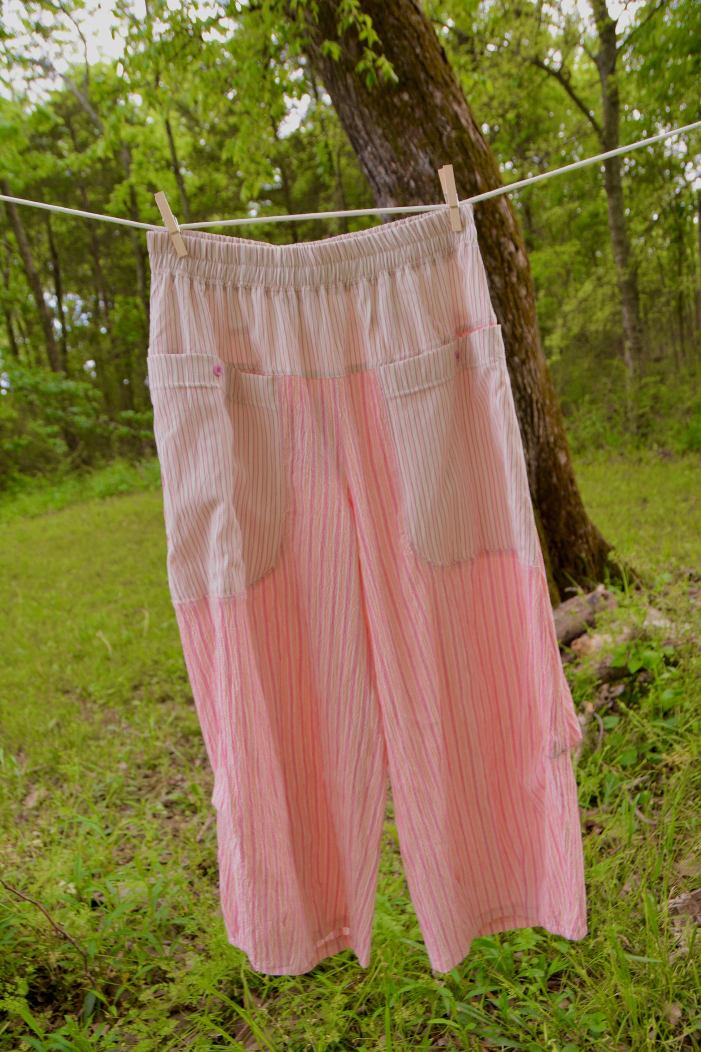 pink pop stripe pant
