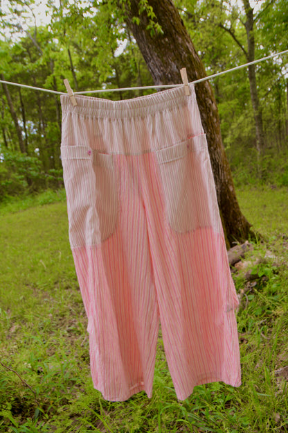 pink pop stripe pant
