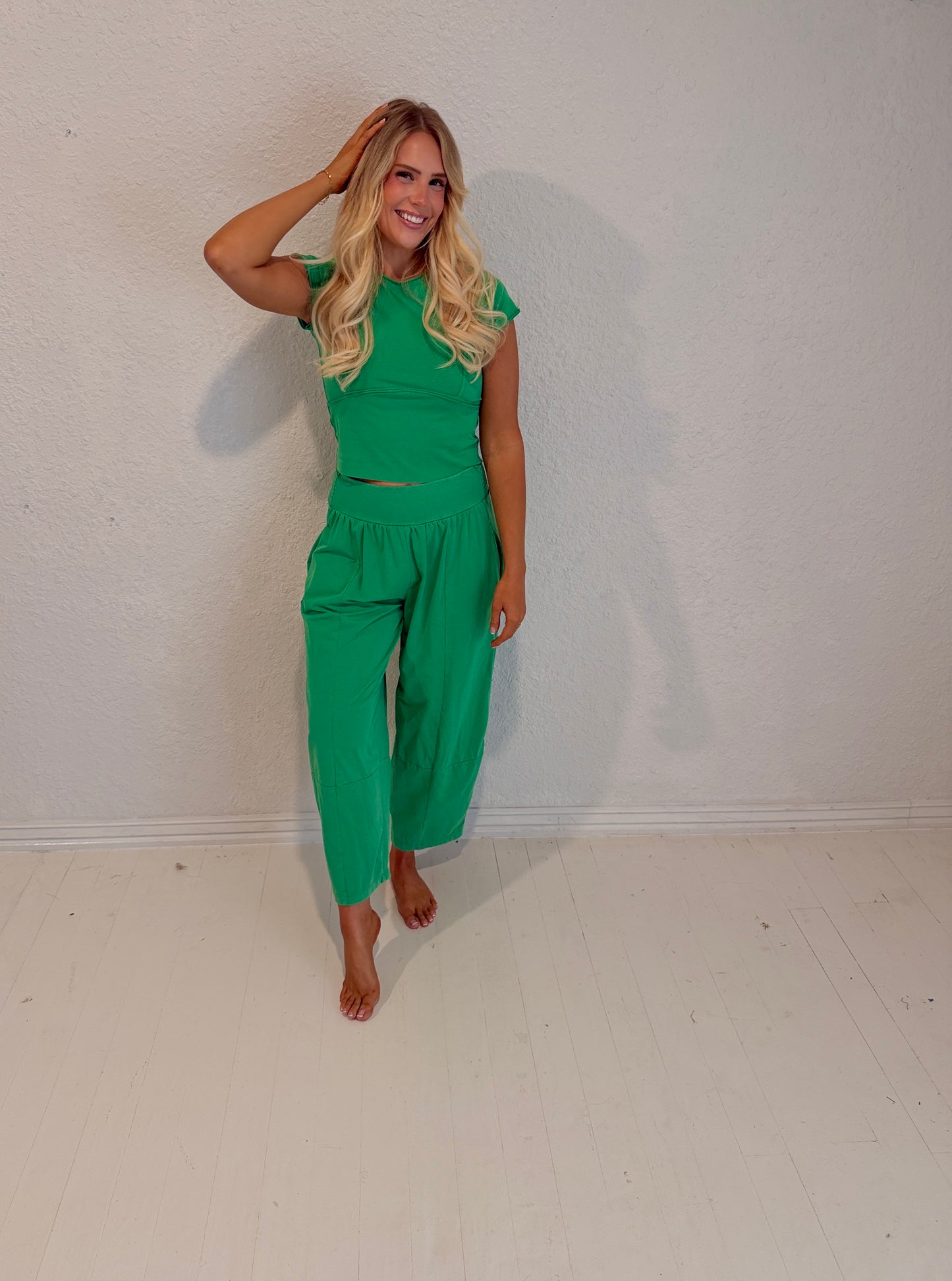 kelly green on-the-go set