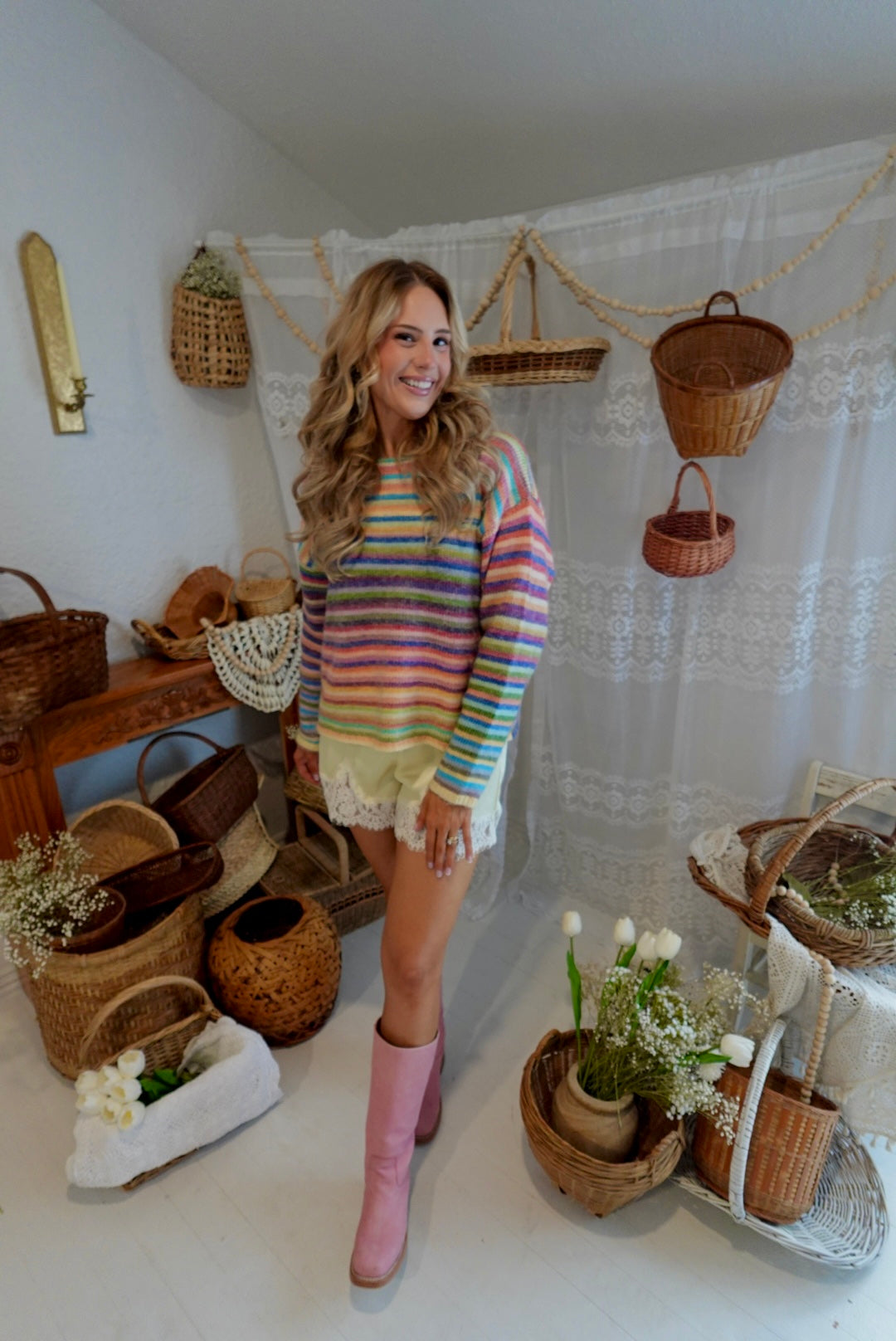 sherbet swirl sweater