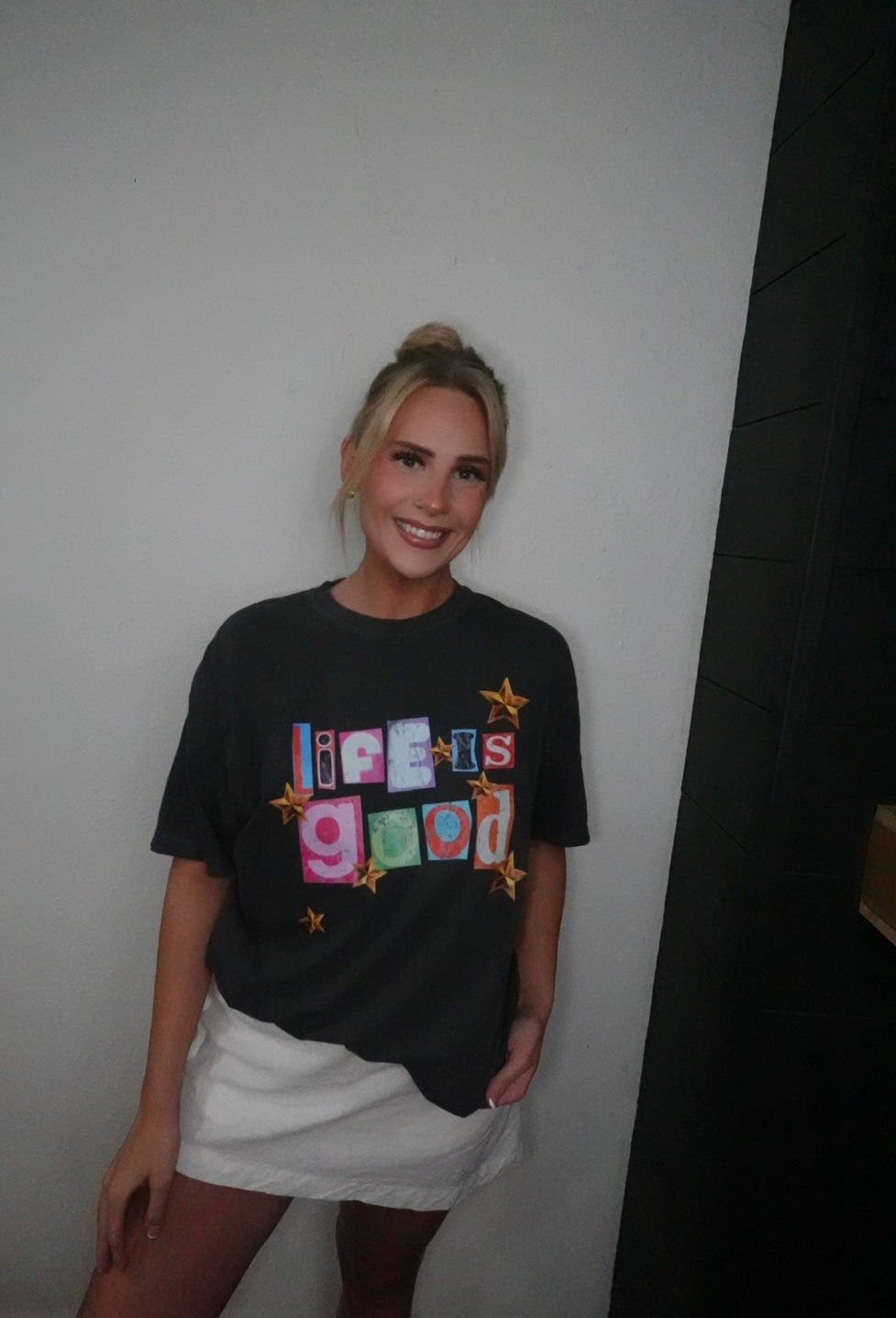 life is good graphic tee