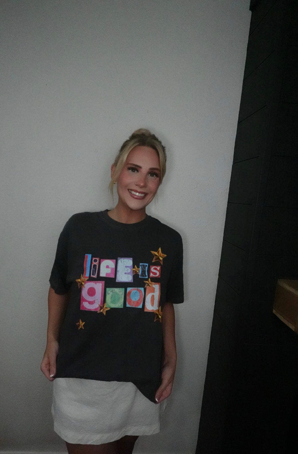 life is good graphic tee