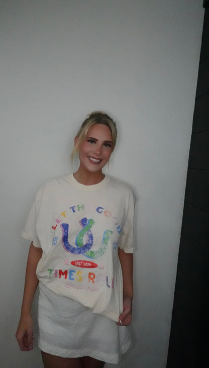 good times roll graphic tee