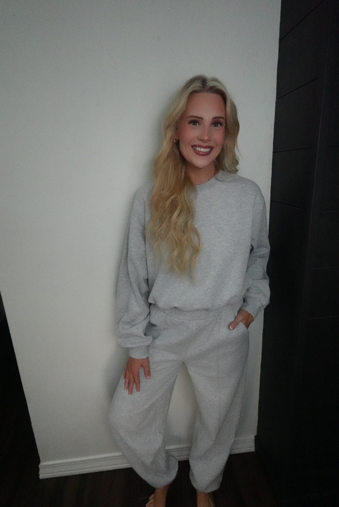 heather grey sweatpants