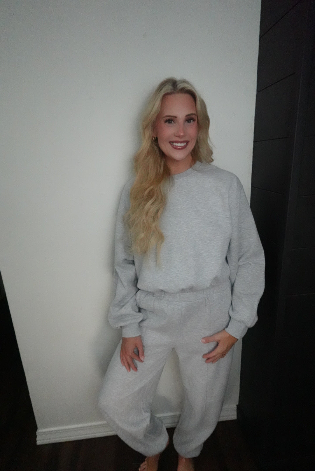 heather grey sweatpants