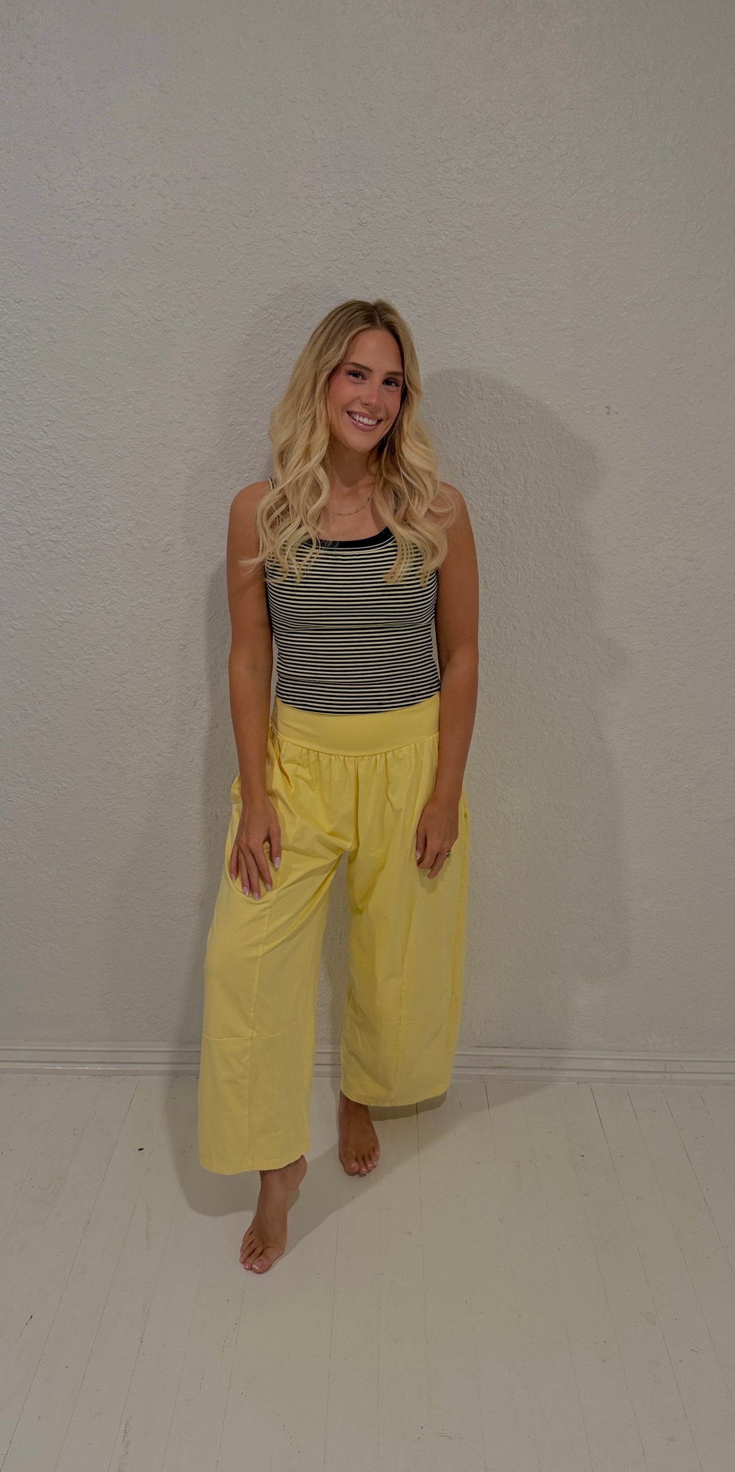 sunbeam stripe double layer  tank