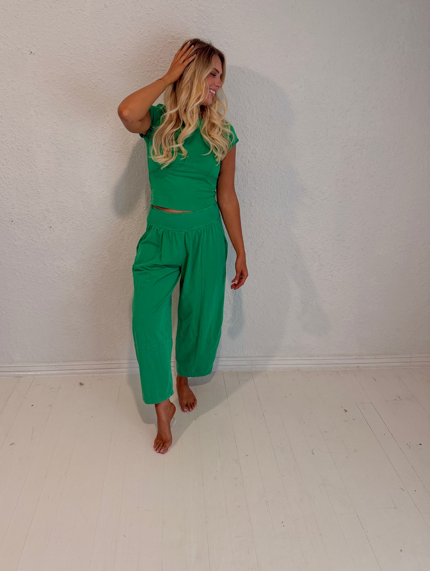 kelly green on-the-go set