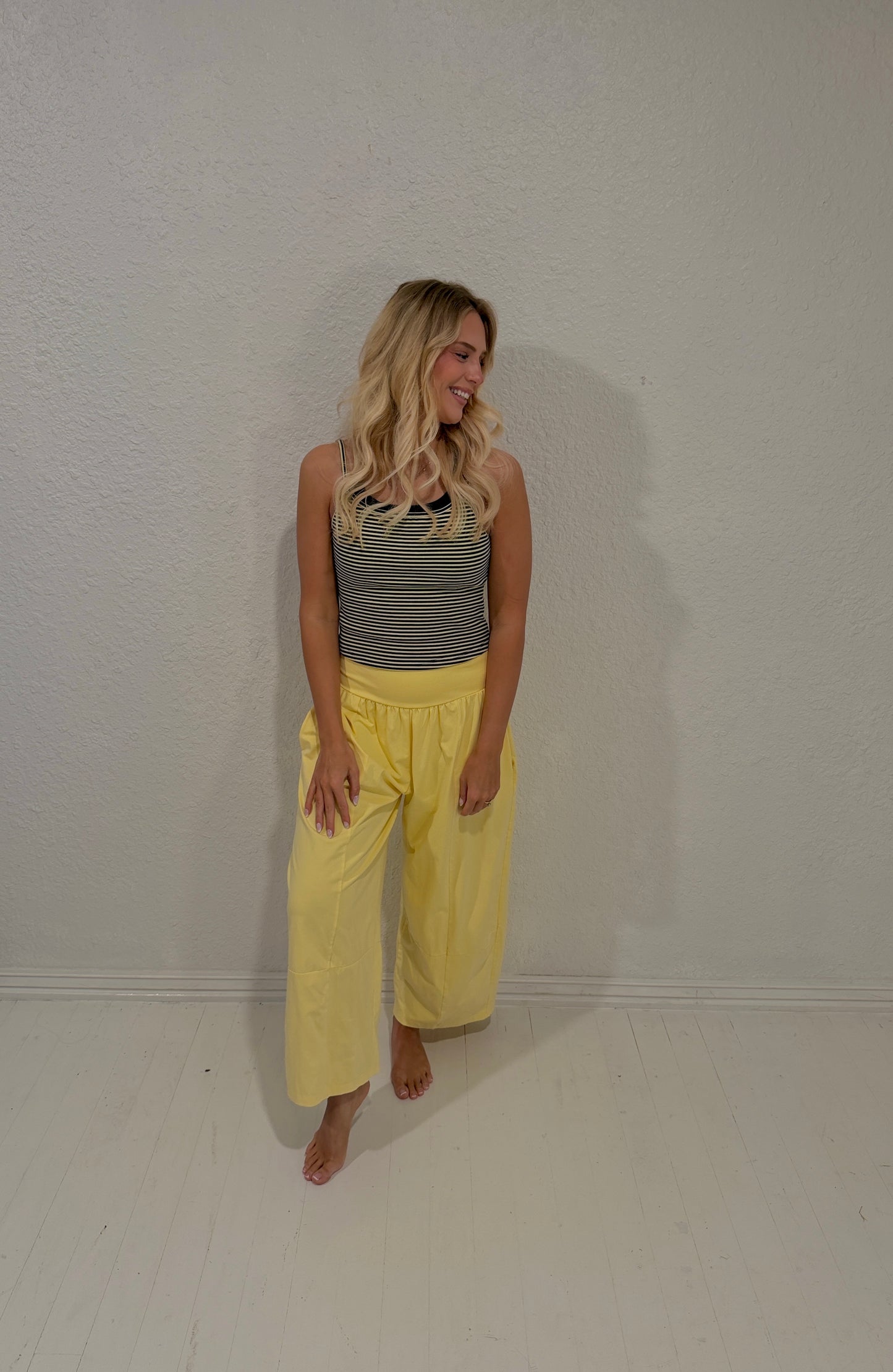 sunbeam stripe double layer  tank