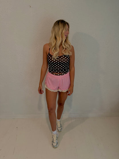 pep rally mesh shorts