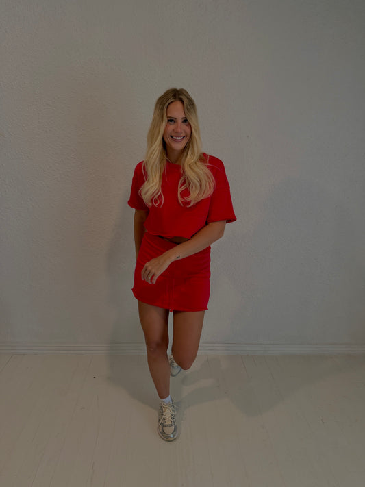 cherry on top skort set